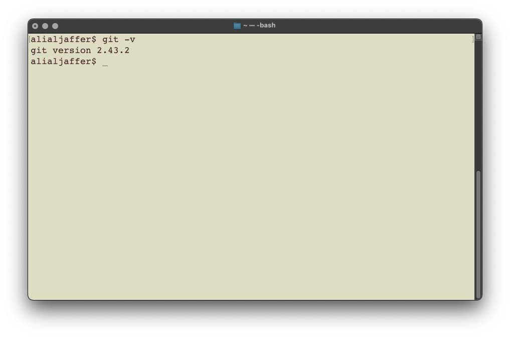 Git Installation and Setup
