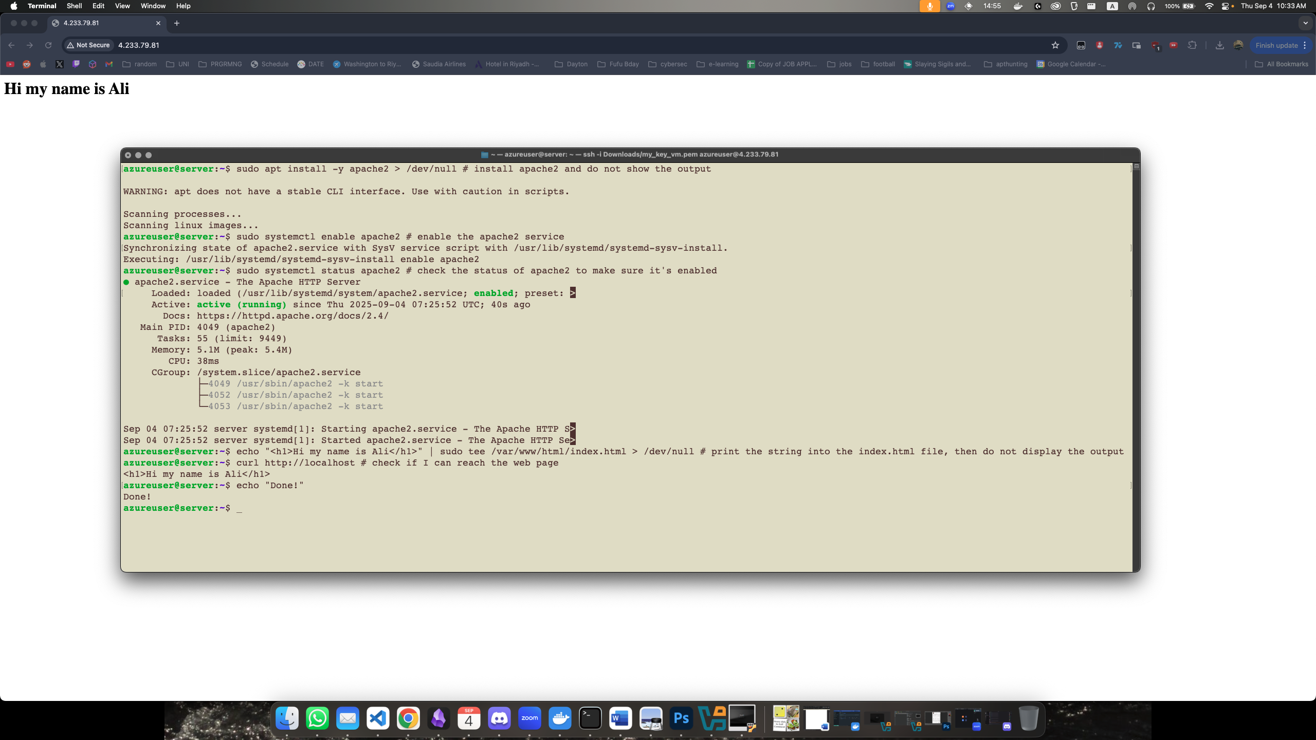 Working with Web Servers
