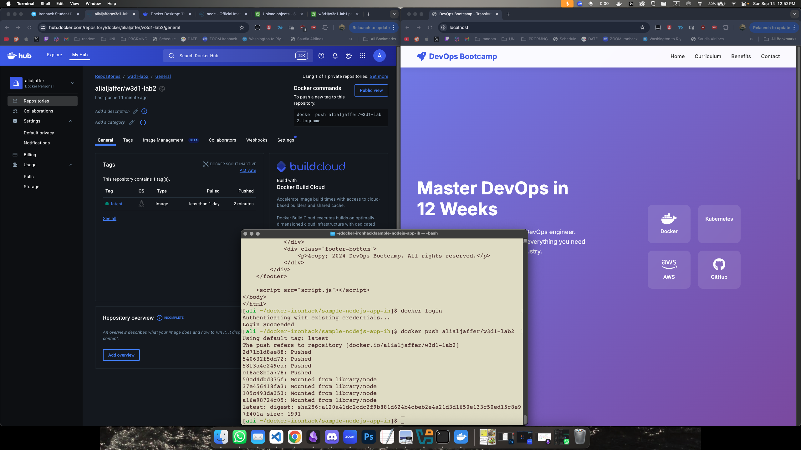 Containerize Node Application