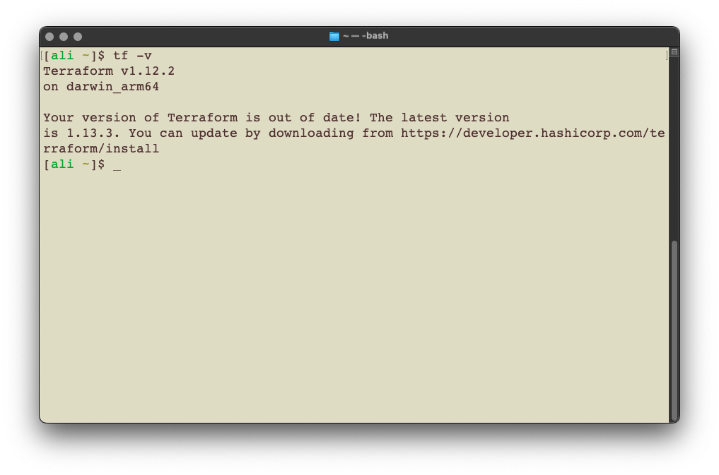 Install and Setup Terraform